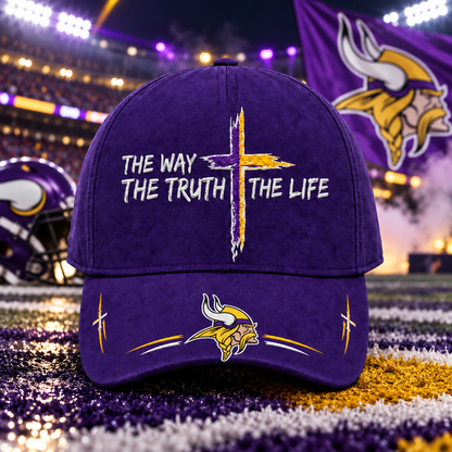 Premium NFL x MIN The Way The Truth The Life Cap