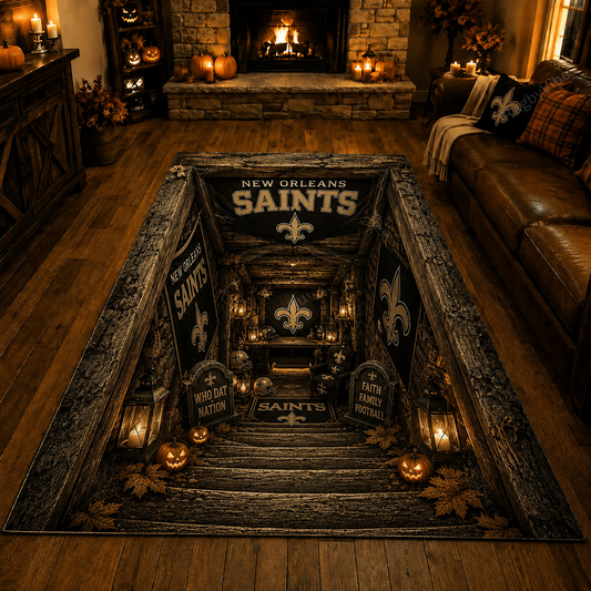 Premium NFL x NO Halloween Rug