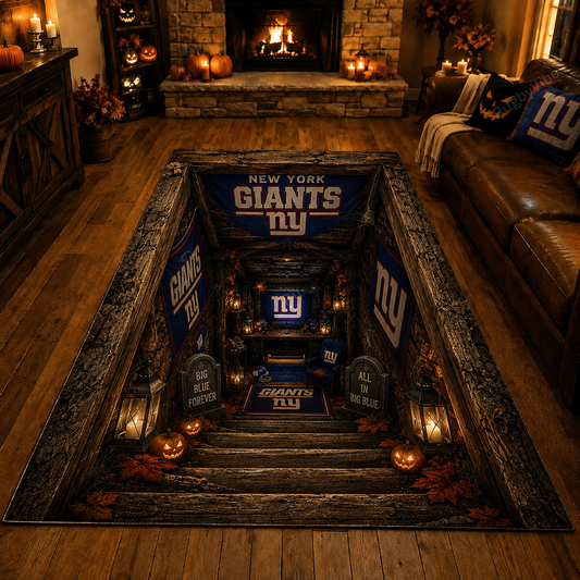 Premium NFL x NYG Halloween Rug