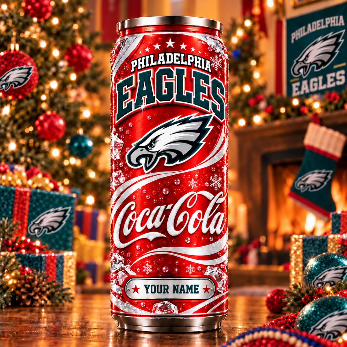Premium NFL x PHI Cola Can Tumbler