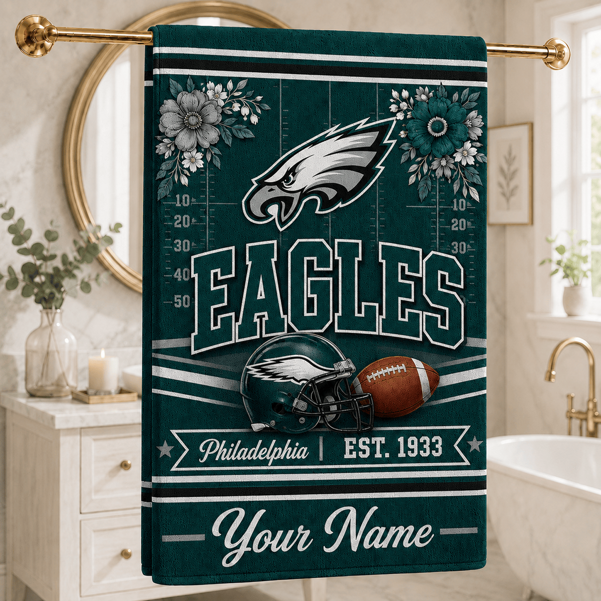 Premium NFL x PHI Game Day Garden Towels