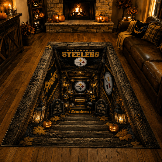 Premium NFL x PIT Halloween Rug