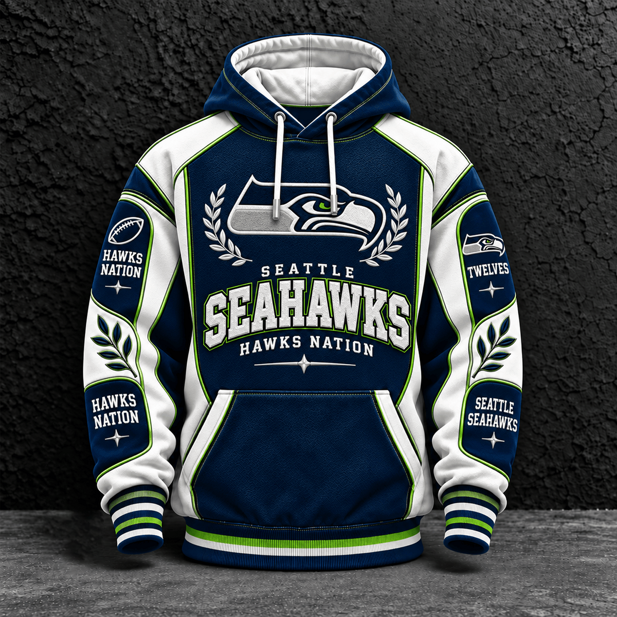 Premium NFL x SEA Pullover Hoodie