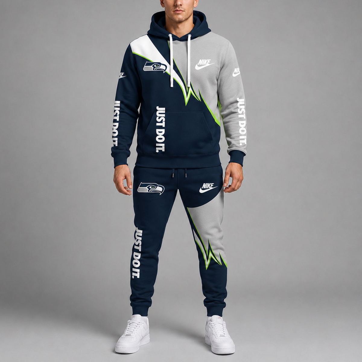 Premium NFL x SEA Team Colors Tracksuit Set