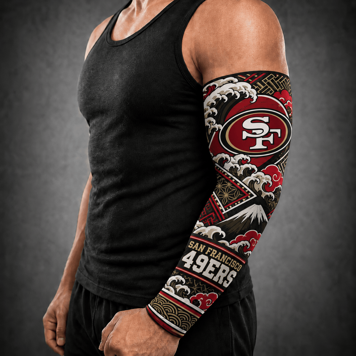 Premium NFL x SF Japan Personalized Name Arm Sleeve