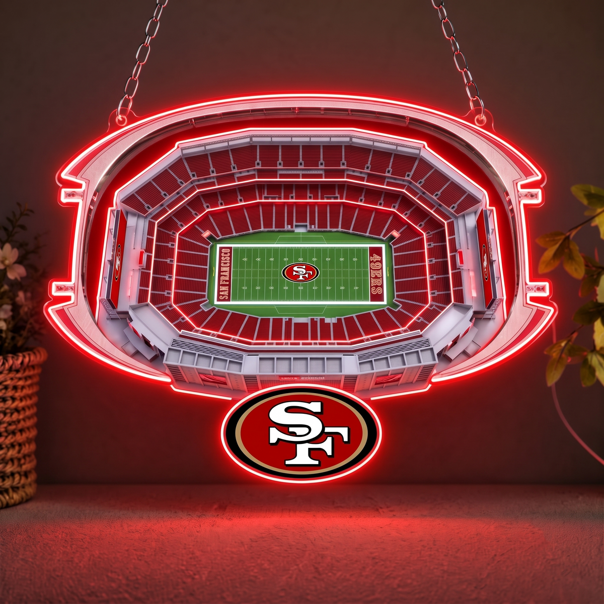 Premium NFL x SF Stadium LED Neon Sign