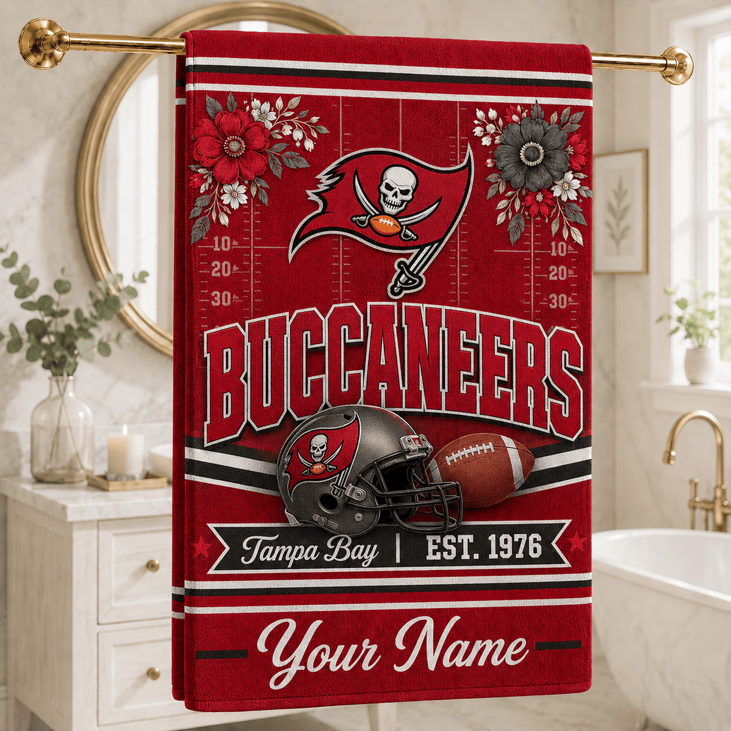 Premium NFL x TB Game Day Garden Towels