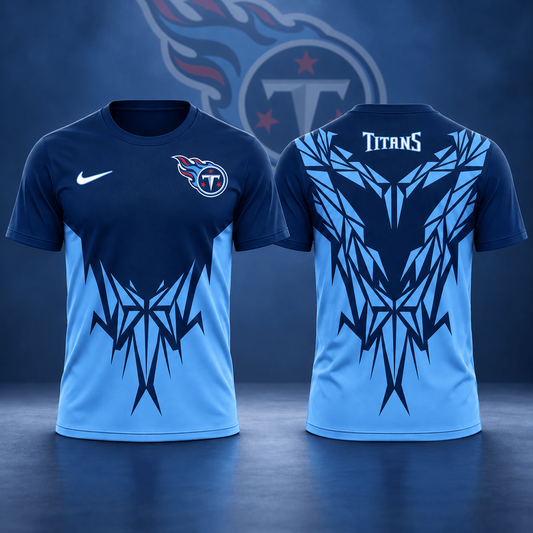 Premium NFL x TEN Football Club Tribal Graphic T-Shirt Fan Sports Apparel