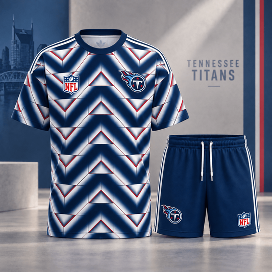 Premium NFL x TEN Geometric Performance Shirt & Shorts Set