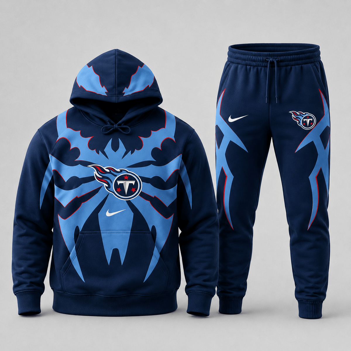 Premium NFL x TEN Spider Web Graphic Hoodie & Jogger Pants Set