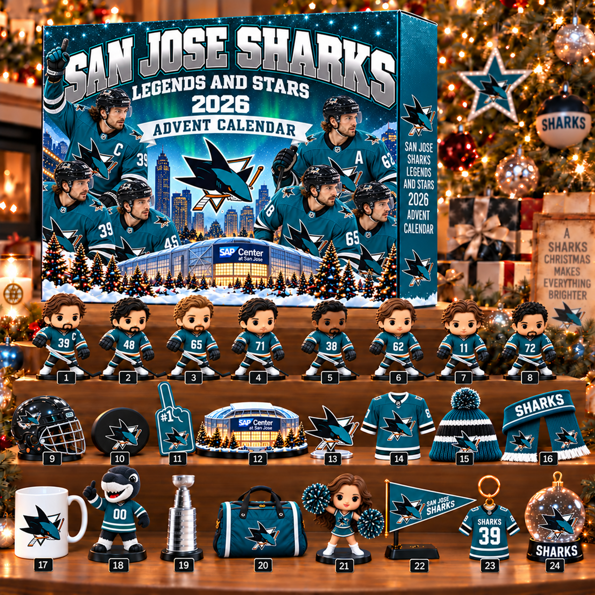 Premium NHL x SJ Christmas Advent Calendar