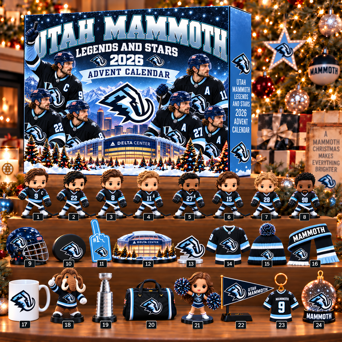 Premium NHL x UTA Christmas Advent Calendar