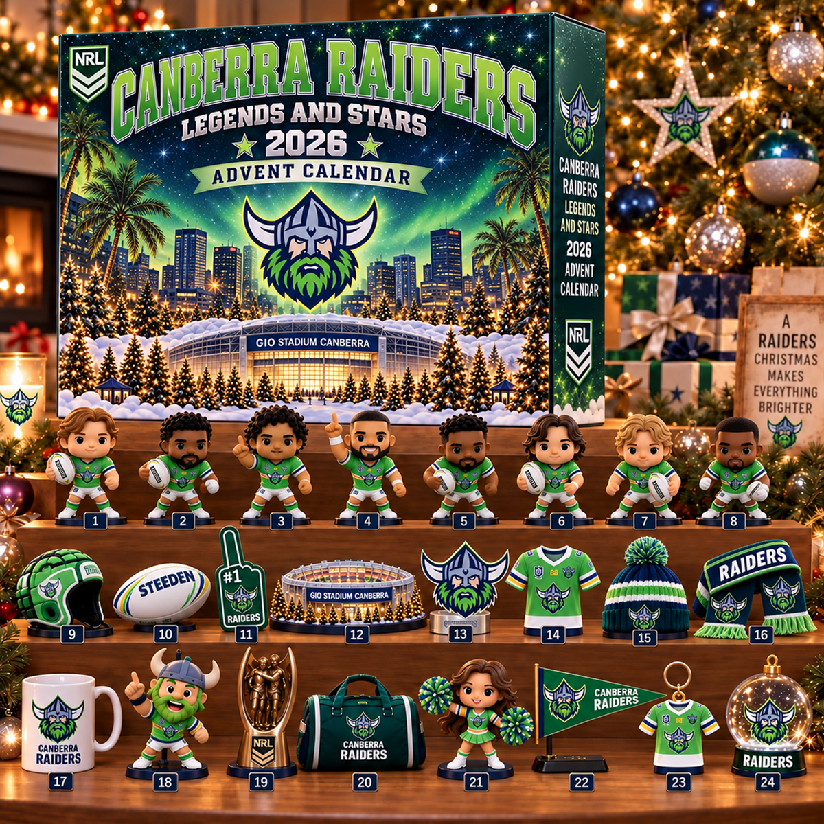 Premium NRL x CR Christmas V2 Advent Calendar