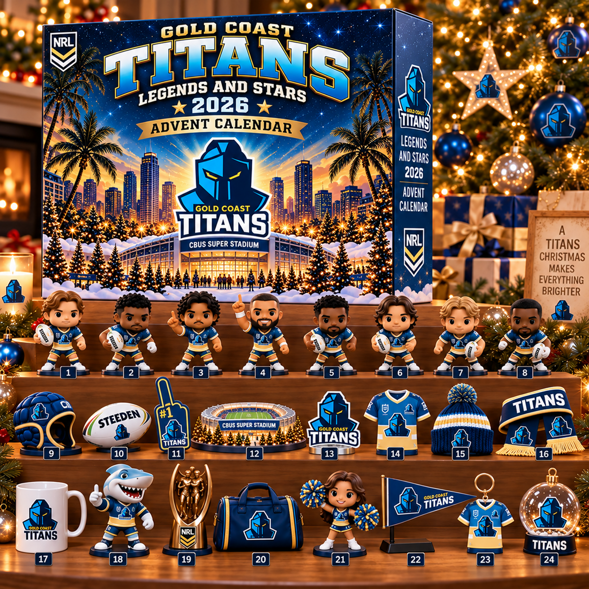 Premium NRL x GCT Christmas V2 Advent Calendar