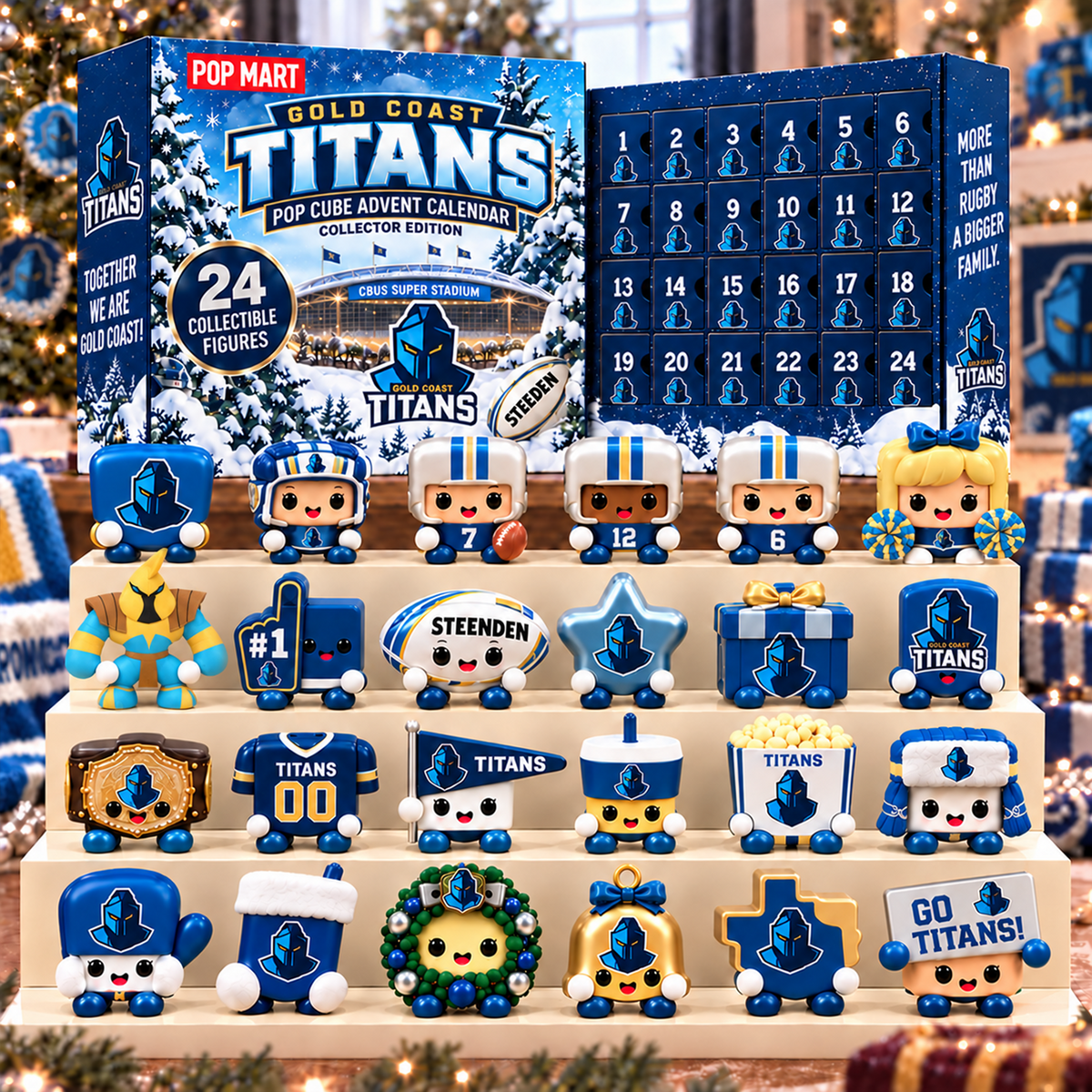 Premium NRL x GCT Pop Toy Advent Calendar