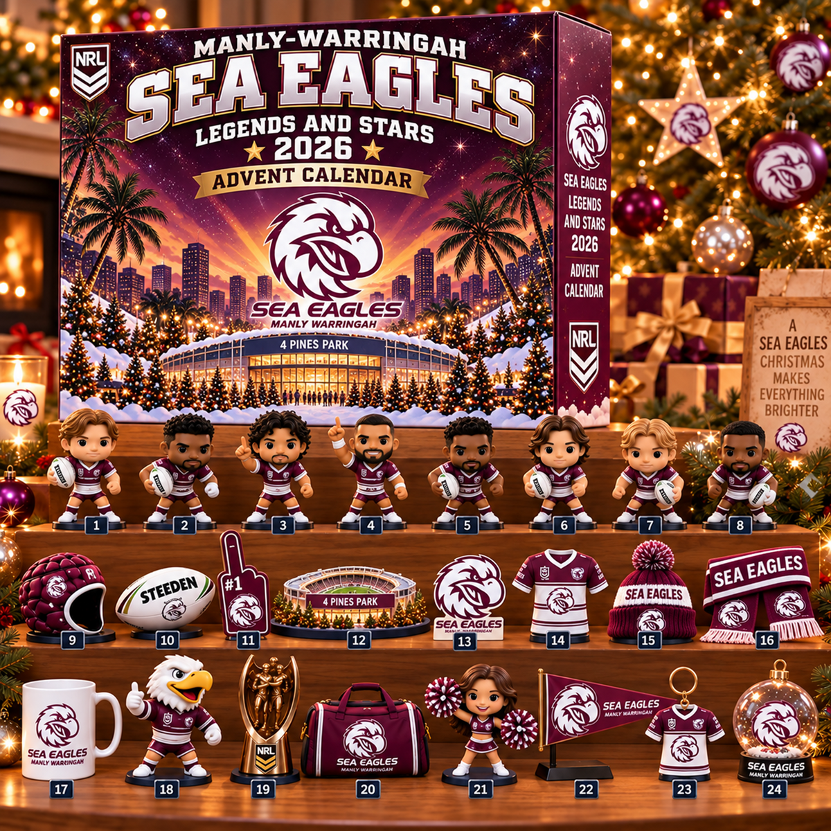 Premium NRL x MWSE Christmas V2 Advent Calendar