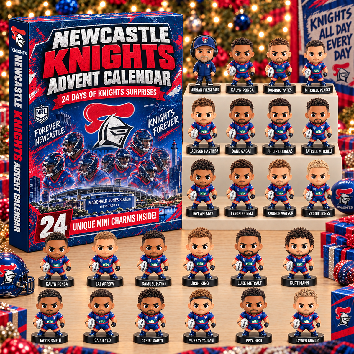 Premium NRL x NK 24 Days of Rugby Surprises Advent Calendar