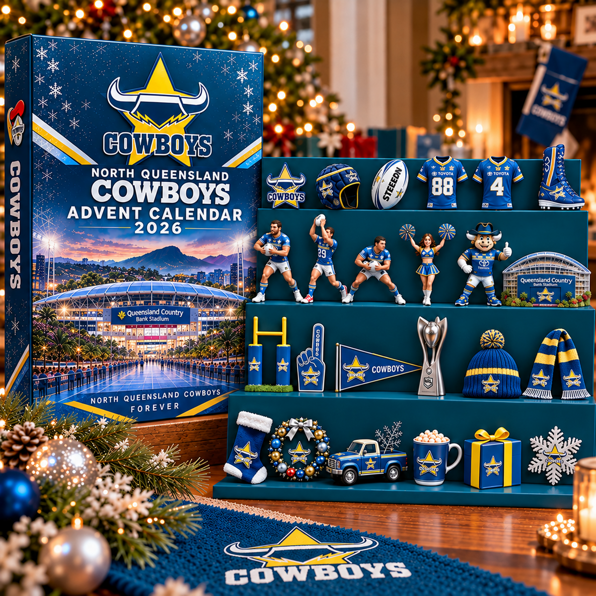 Premium NRL x NQC 24-Day of Surprises Advent Calendar