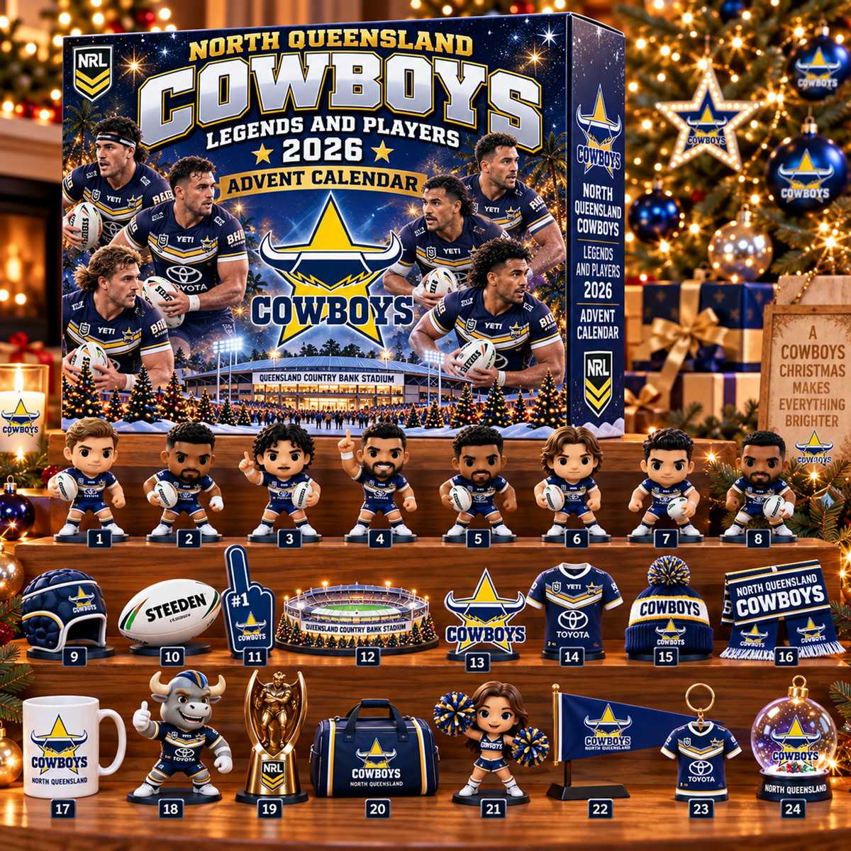 Premium NRL x NQC Christmas Advent Calendar