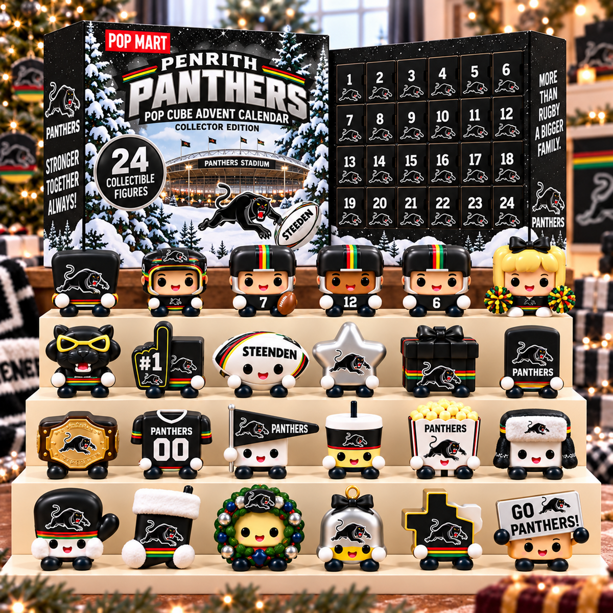 Premium NRL x PP Pop Toy Advent Calendar