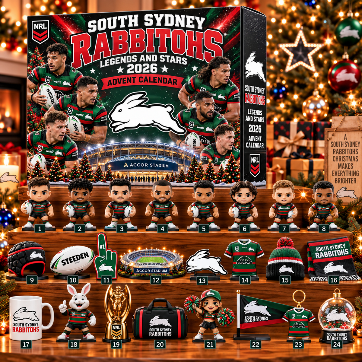 Premium NRL x SSR Christmas Advent Calendar