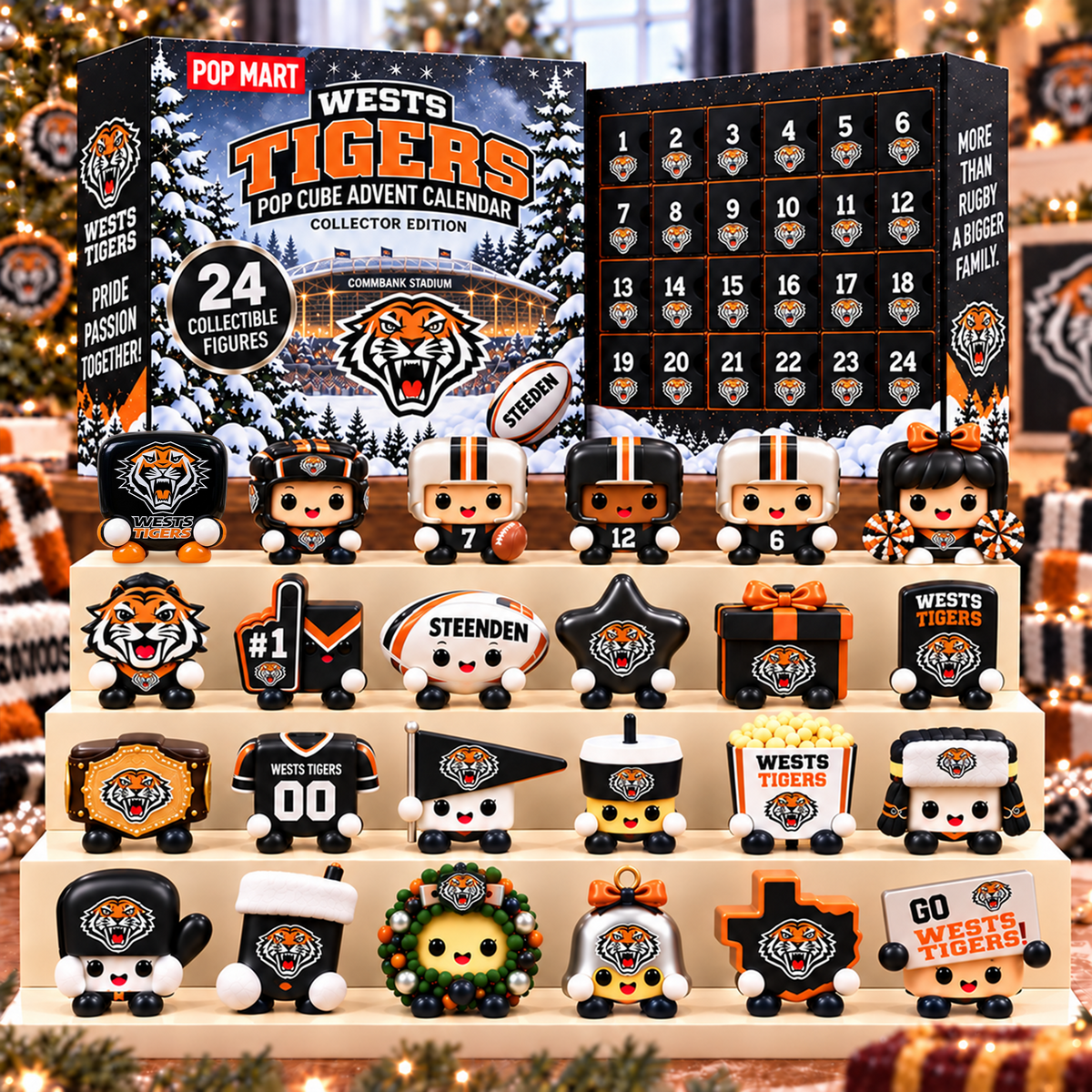 Premium NRL x WT Pop Toy Advent Calendar