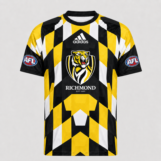 RIC x AFL Premium Geometric Fan Performance T-Shirt