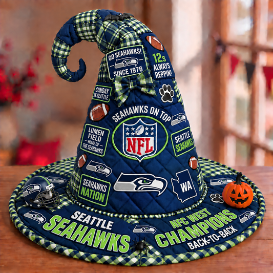 SEA x NFL Quilted Witch Hat