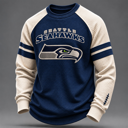 SEA x NFL Waffle Sweatshirt