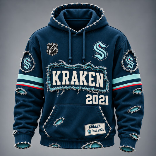 SEA x NHL Distressed Premium Hoodie