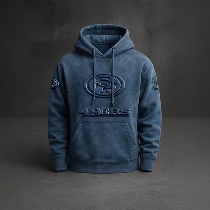 SF x NFL Embossed Hoodie