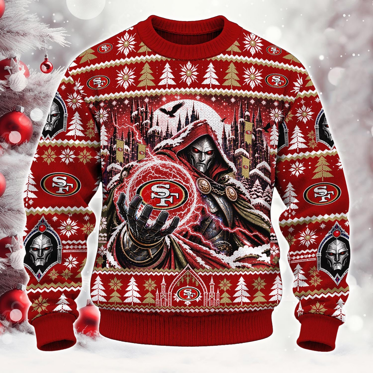 SF x NFL Knitted Sweater 1610
