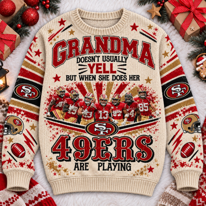 SF49 x NFL Premium V2 Ugly Sweater