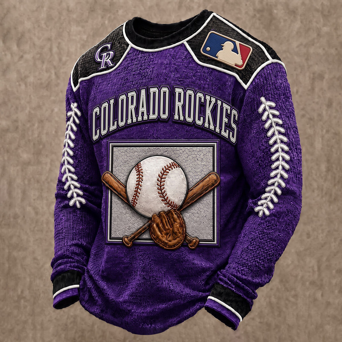 SIGNATURE MLB X COL EXCLUSIVE Heritage Waffle Long Sleeve Shirt Limited Edition