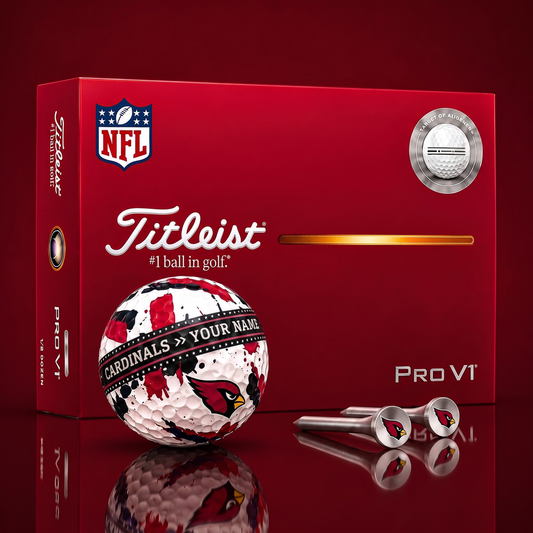 SIGNATURE NFL X AC DELUXE PERSONALIZED GOLF BALL SET LIMITED EDITION