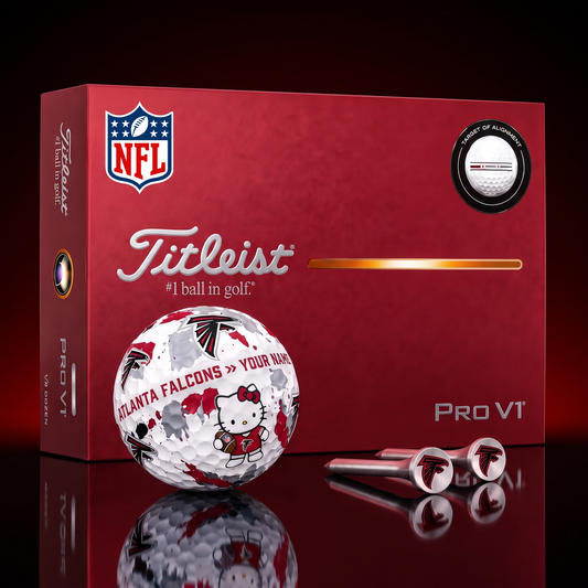 SIGNATURE NFL X AF HELLO KITTY 50TH ANNIVERSARY ELITE GOLF BALL SET – LIMITED EDITION