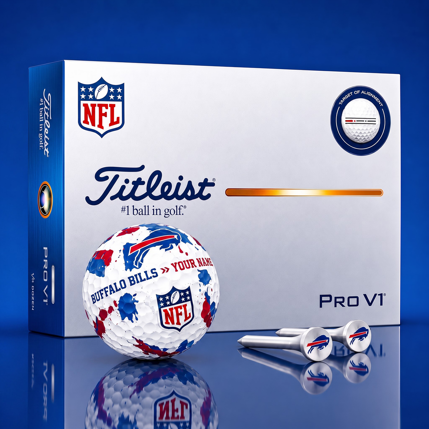 SIGNATURE NFL X BB DELUXE PERSONALIZED GOLF BALL SET LIMITED EDITION V2