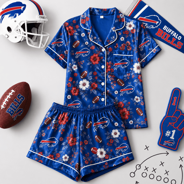 SIGNATURE NFL X BB EXCLUSIVE Blooming Game Day Pajamas Set