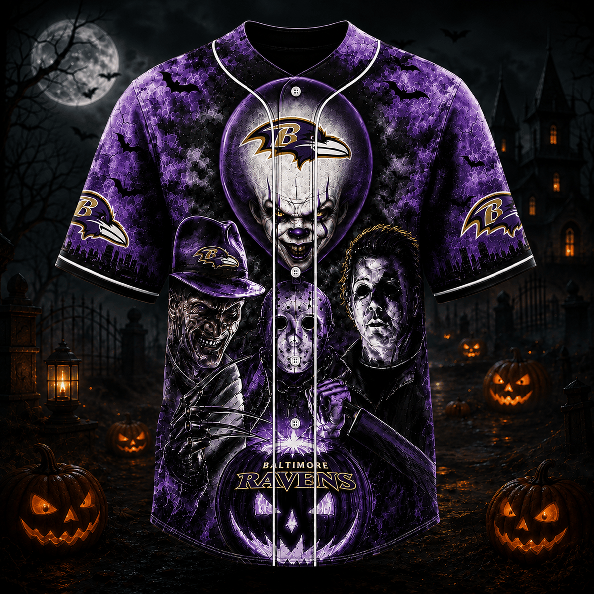 SIGNATURE NFL  X BR EXCLUSIVE Halloween Horror Jersey Limited Edtion