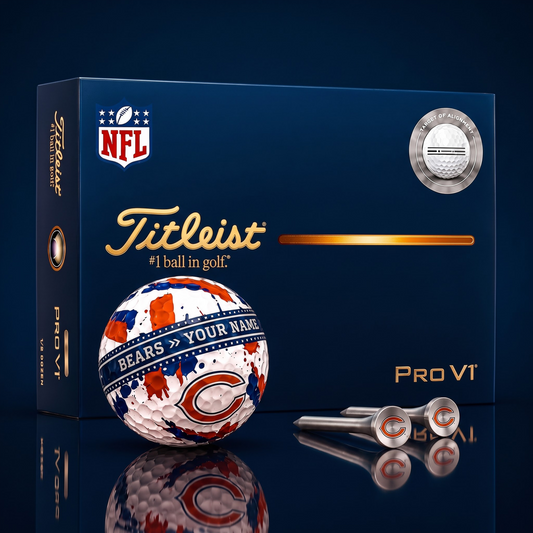 SIGNATURE NFL X CB DELUXE PERSONALIZED GOLF BALL SET LIMITED EDITION