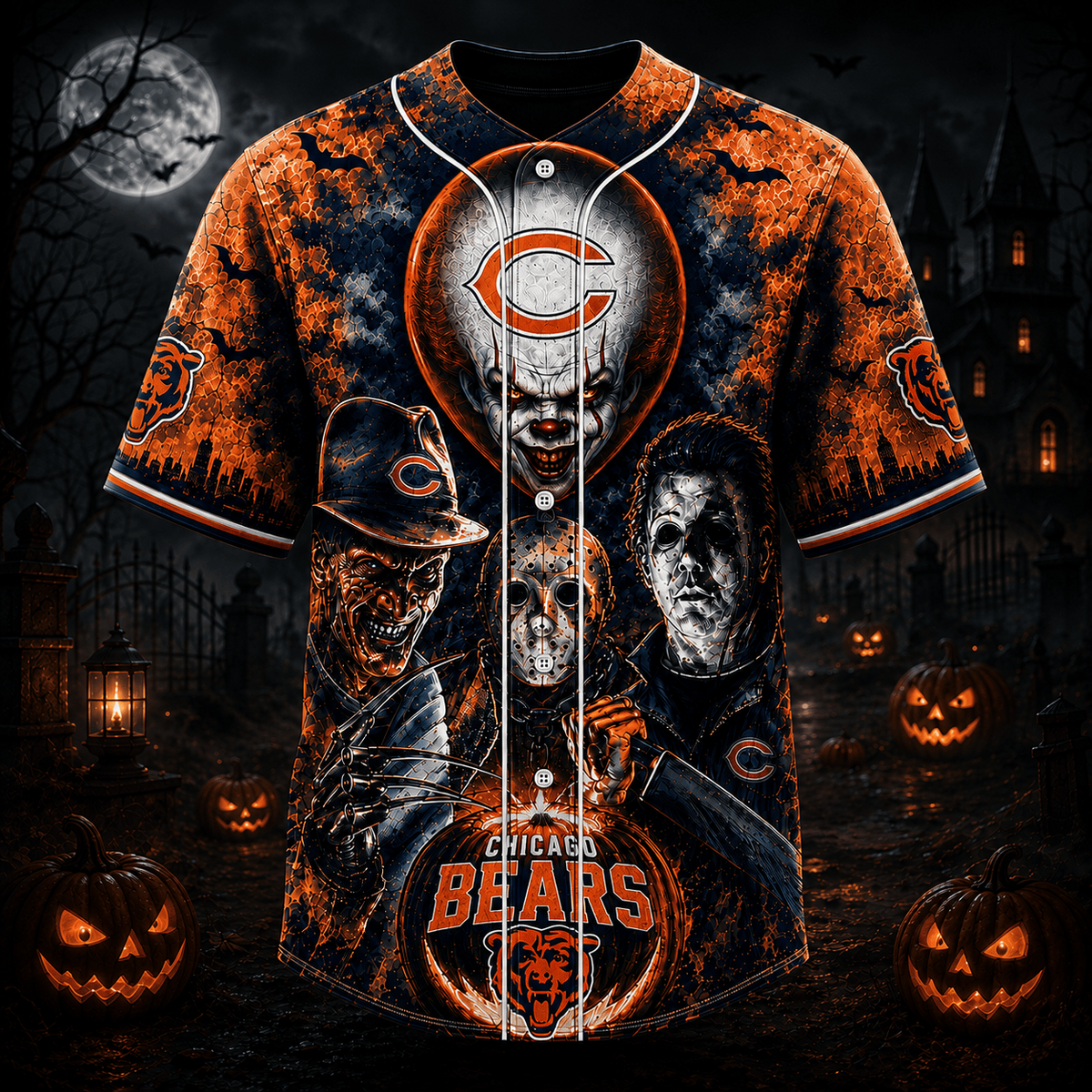 SIGNATURE NFL  X CB EXCLUSIVE Halloween Horror Jersey Limited Edtion