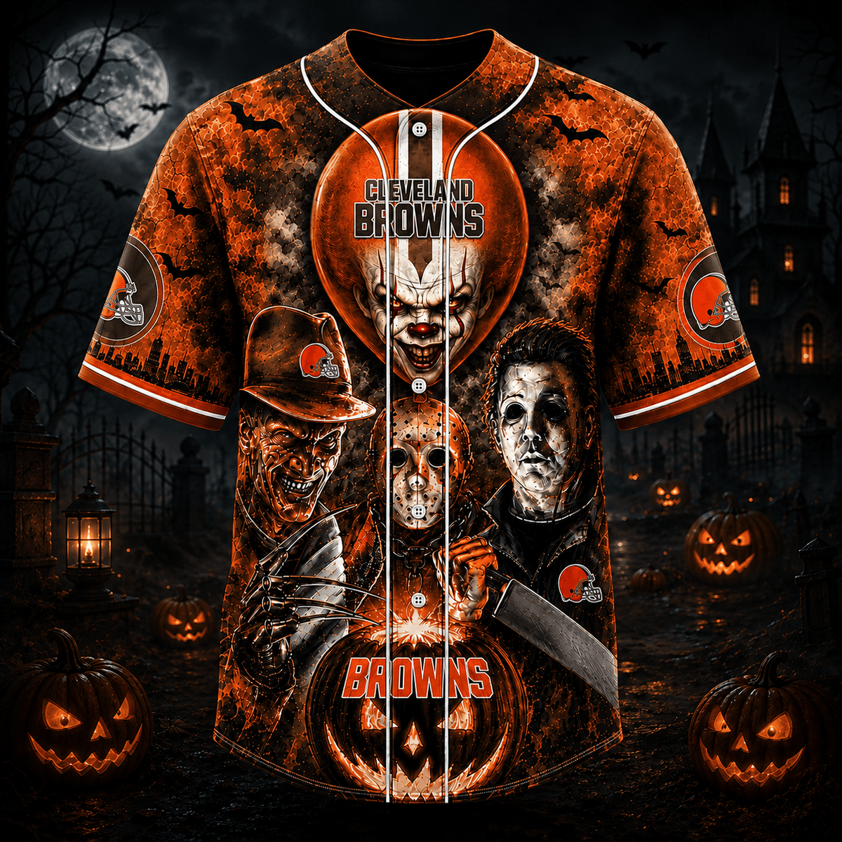 SIGNATURE NFL  X CLE EXCLUSIVE Halloween Horror Jersey Limited Edtion