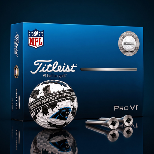 SIGNATURE NFL X CP DELUXE PERSONALIZED GOLF BALL SET LIMITED EDITION