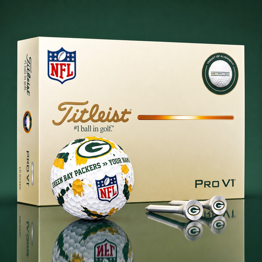 SIGNATURE NFL X GBP DELUXE PERSONALIZED GOLF BALL SET LIMITED EDITION V2