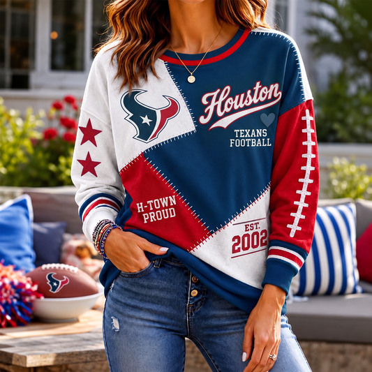 SIGNATURE NFL X HT EXCLUSIVE Women's Football Casual Sweatshirt LIMITED EDITION