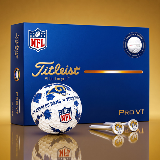 SIGNATURE NFL X LAR DELUXE PERSONALIZED GOLF BALL SET LIMITED EDITION V2