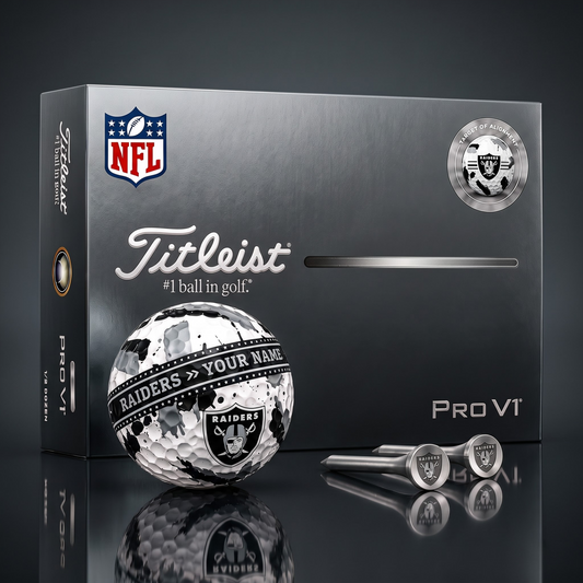 SIGNATURE NFL X LVR DELUXE PERSONALIZED GOLF BALL SET LIMITED EDITION