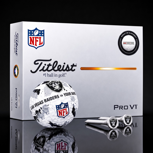 SIGNATURE NFL X LVR DELUXE PERSONALIZED GOLF BALL SET LIMITED EDITION V2