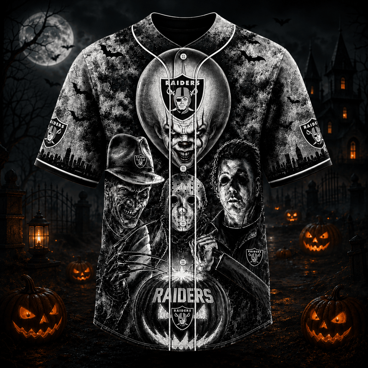 SIGNATURE NFL  X LVR EXCLUSIVE Halloween Horror Jersey Limited Edtion
