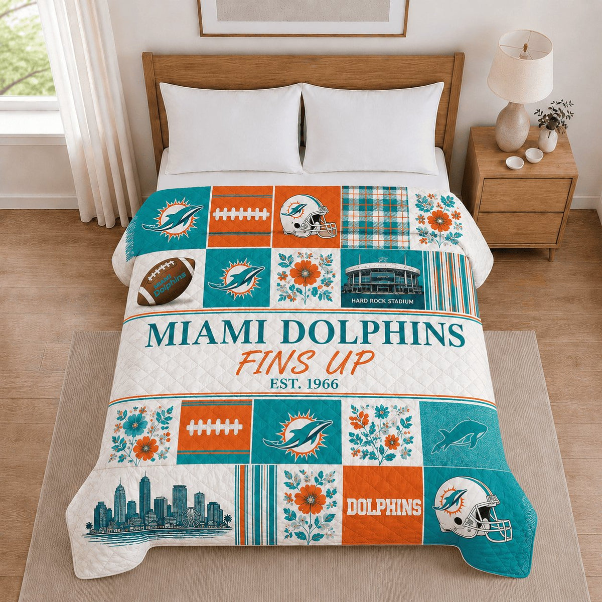 SIGNATURE NFL X MIA EXCLUSIVE BLANKET LIMITED EDITION